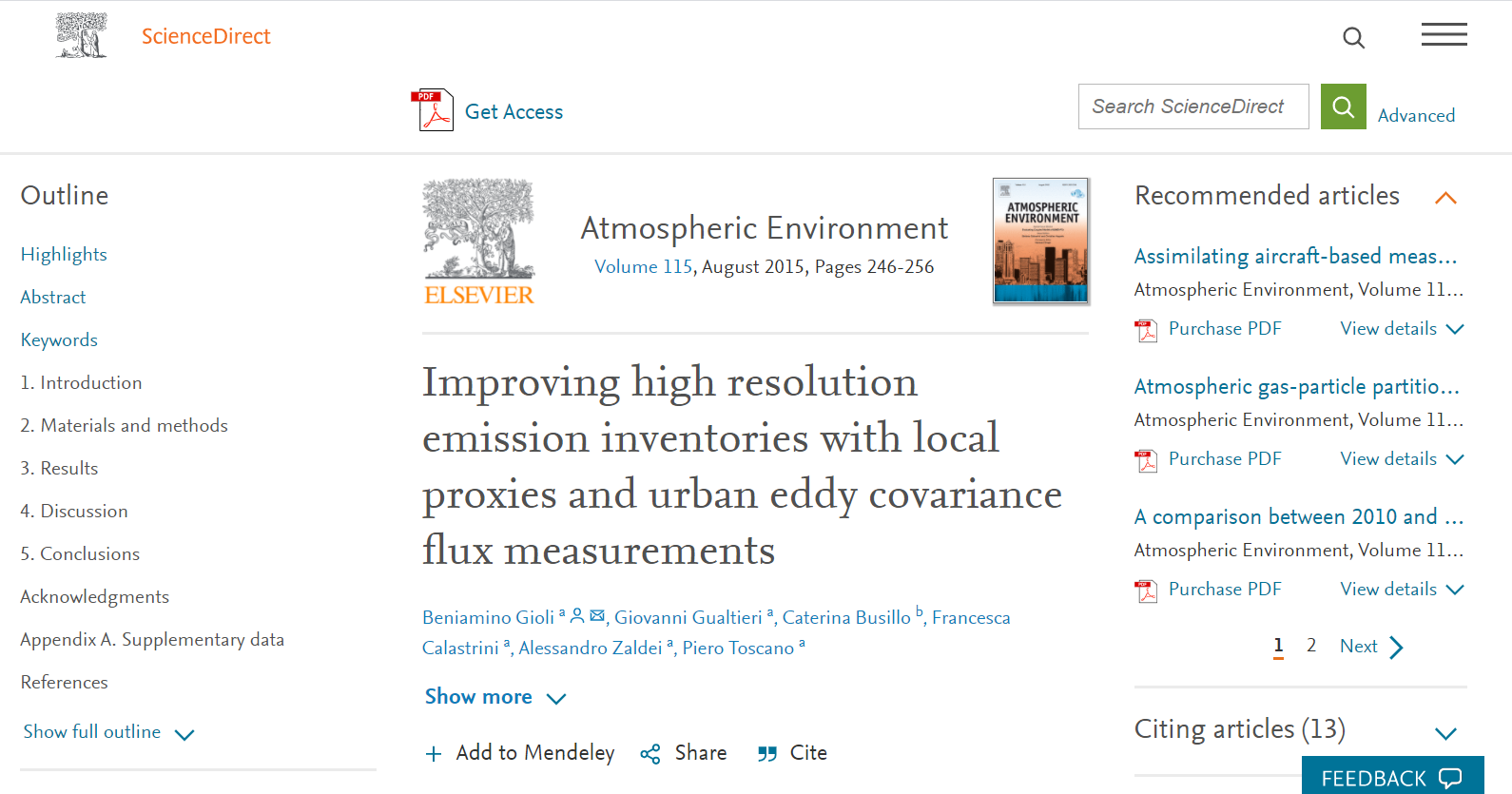 Improving high resolution emission inventories with local proxies and urban eddy covariance flux measurements